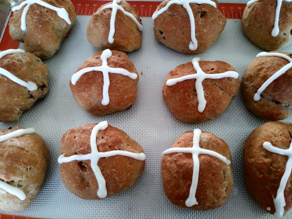 gluten free hot cross buns