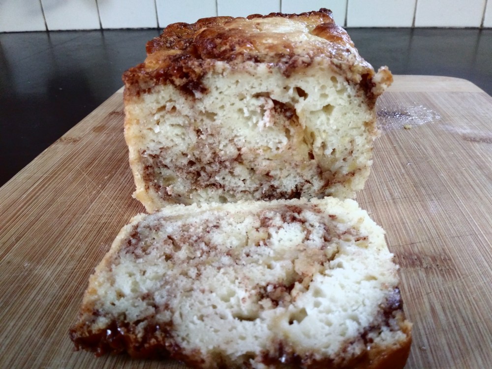 gluten free applecinnamon loaf